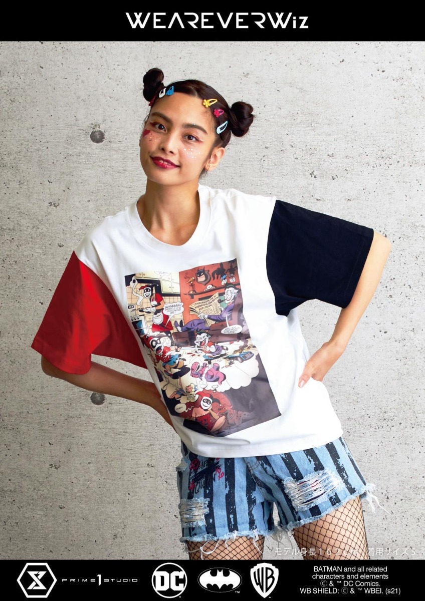 DC ジョーカー＆ハーレイ・クイン (コミックス） Tシャツ