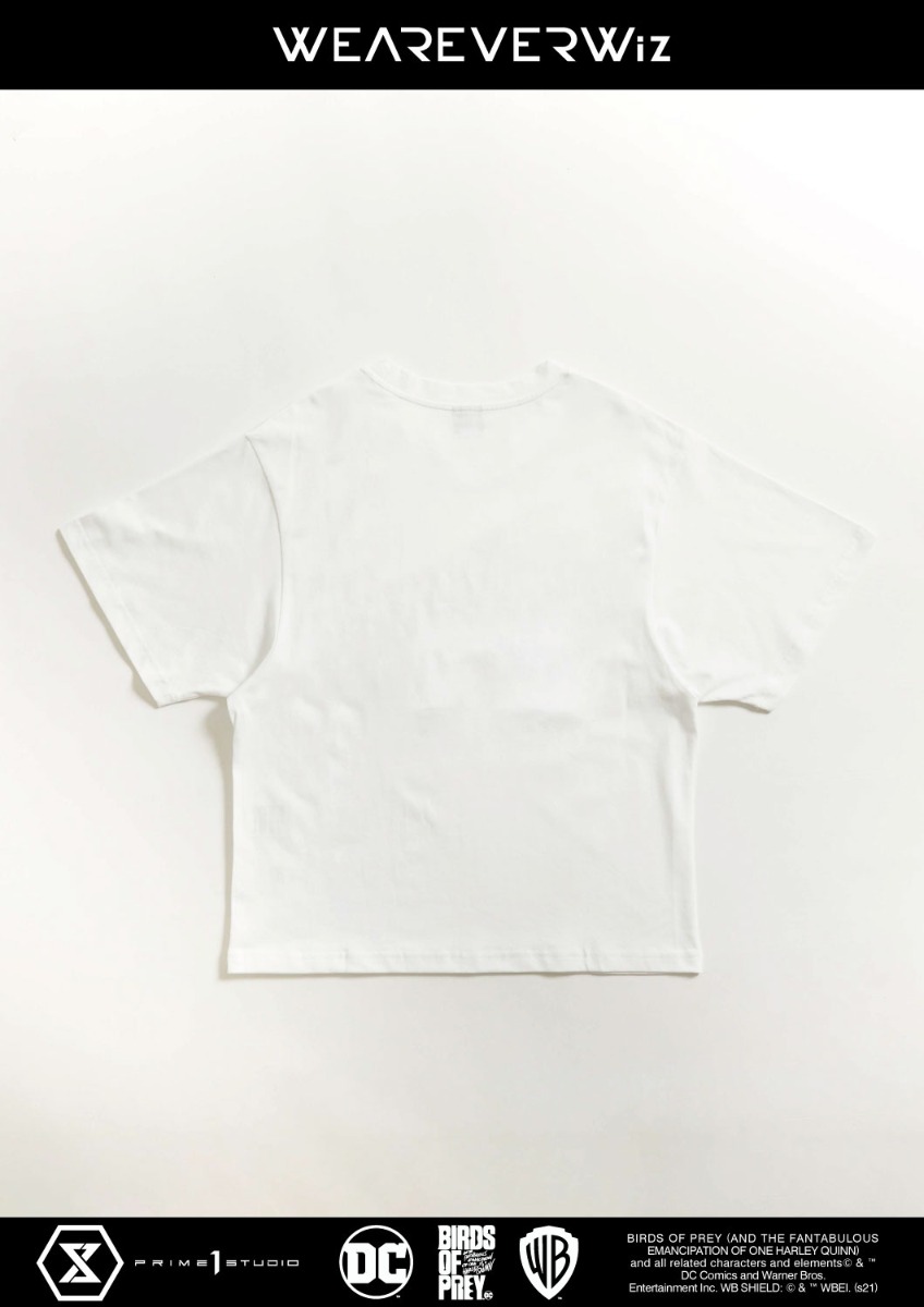 DC ハーレイ・クイン (BOP シューズ) Tシャツ ホワイト