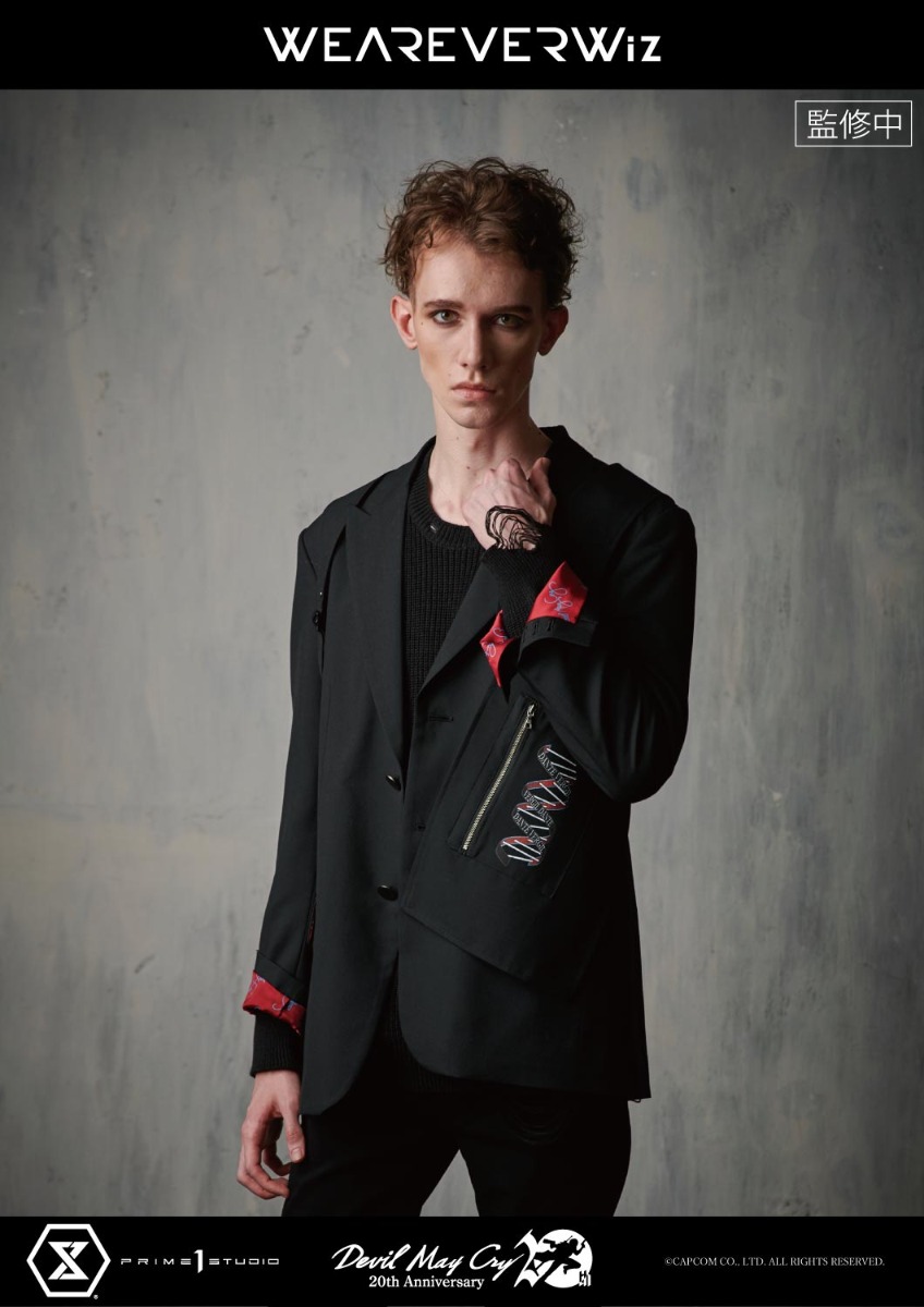DEVIL MAY CRY SERIES MENS TAILORED JACKET BLACK | アパレル