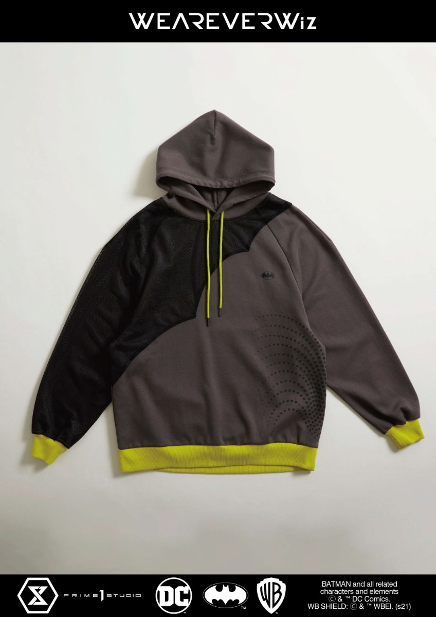 DC バットマン (ロゴ) トップス&ボトムセット グレー