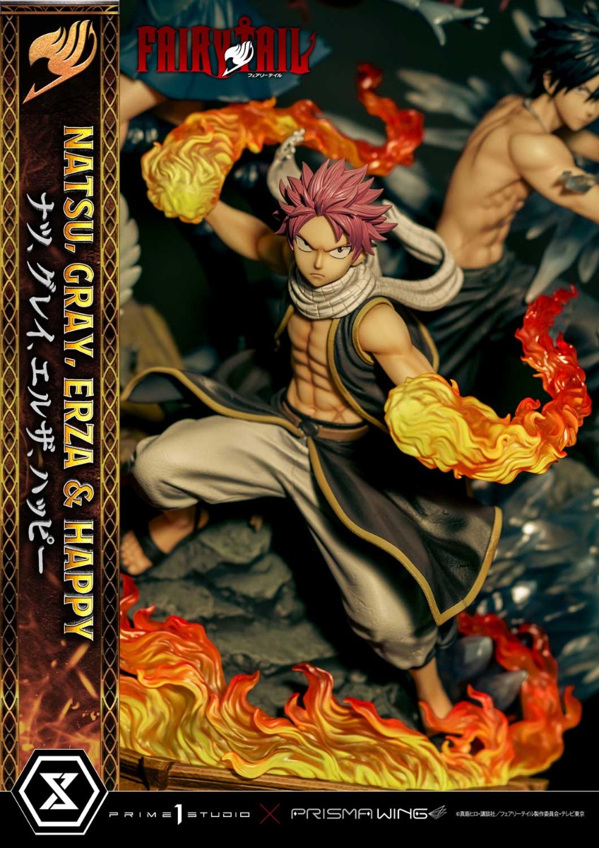Natsu, Gray, Erza and Happy | フィギュア | プライム１スタジオ