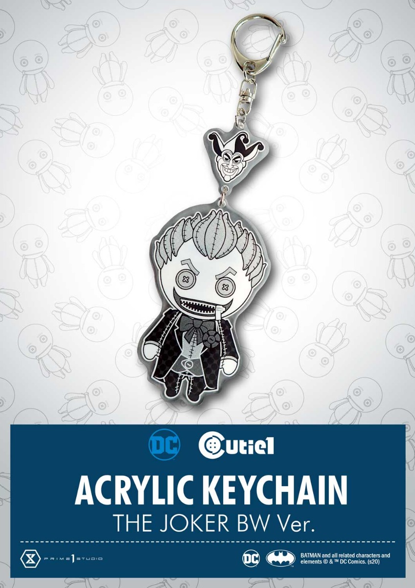 DC ジョーカー アクリルキーホルダー BW Ver.