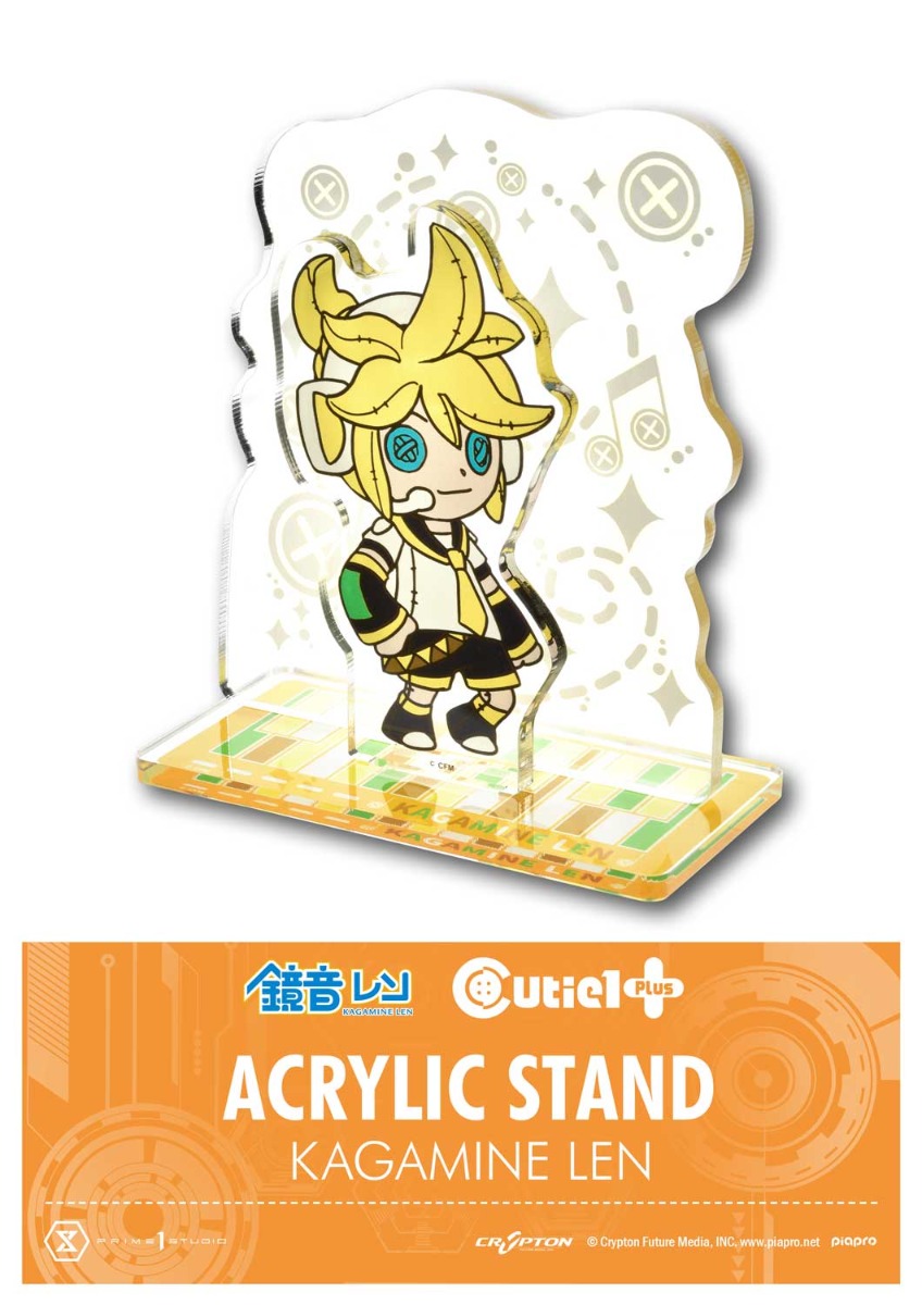 鏡音レン ビッグアクリルスタンド ピアプロキャラクターズ等身大立像展示記念グッズ