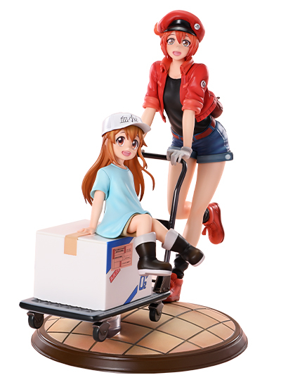 PRISMA WING はたらく細胞 赤血球＆血小板 ボーナス版 1/7 スケール