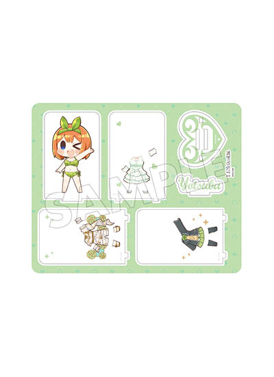 The Quintessential Quintuplets Nakano Yotsuba Dressing Up Acrylic Stand