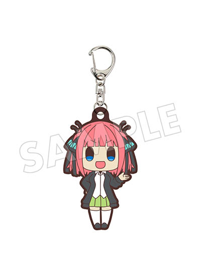 The Quintessential Quintuplets Nakano Nino Rubber Keyholder