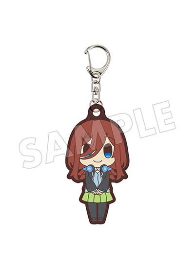 The Quintessential Quintuplets Nakano Miku Rubber Keyholder