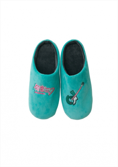 HATSUNE MIKU ROOM SHOES EMERALD