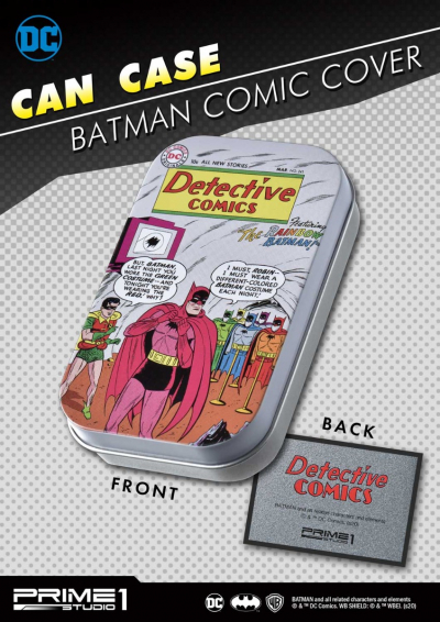 Vintage  Comic cover  Can Case Rainbow Batman