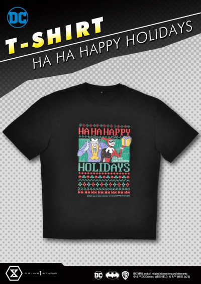 Batman (Comics) HA HA Happy Holidays T-Shirt