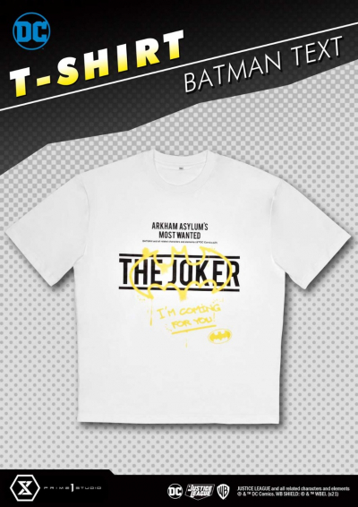 Batman (Comics) Text T-Shirt