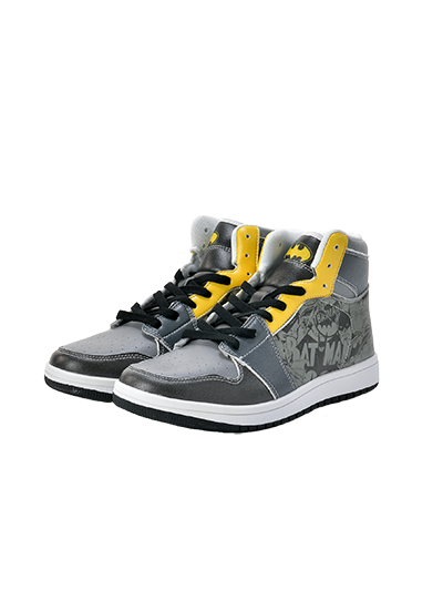 DC BATMAN FACE VER. SHOES DARK GRAY 