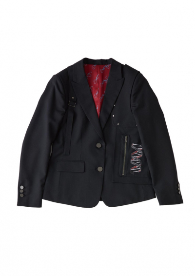 DEVIL MAY CRY SERIES LADIES TAILORED JACKET BLACK