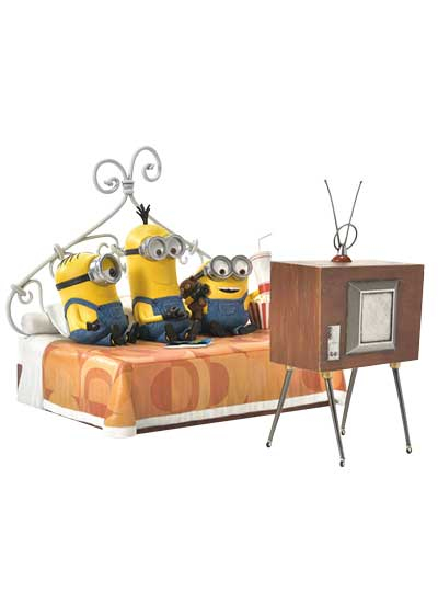Prime Collectible Figures Minion TV & Chill Time