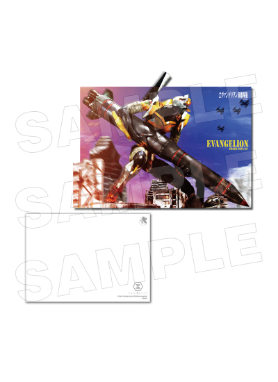 Evangelion Prime 1 Studio Statue Lenticular Postcard Evangelion Proto Type-00'