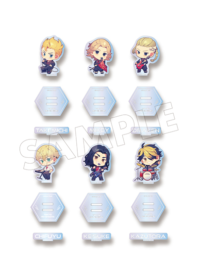 Tokyo Revengers Trading Acrylic Stand (All 6 types)