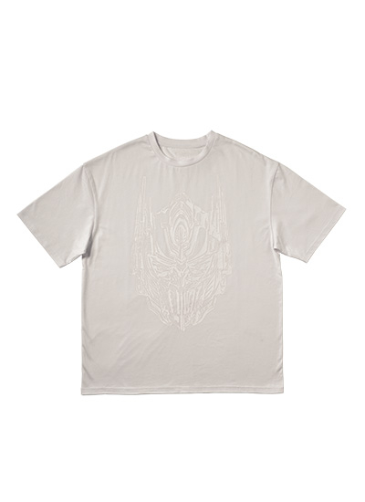 Transformers: The Last Knight (Film) Optimus Prime (White on White) T-Shirt