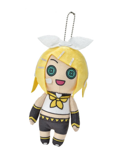 ピアプロキャラクター ぬいぐるみキーホルダー 鏡音リン