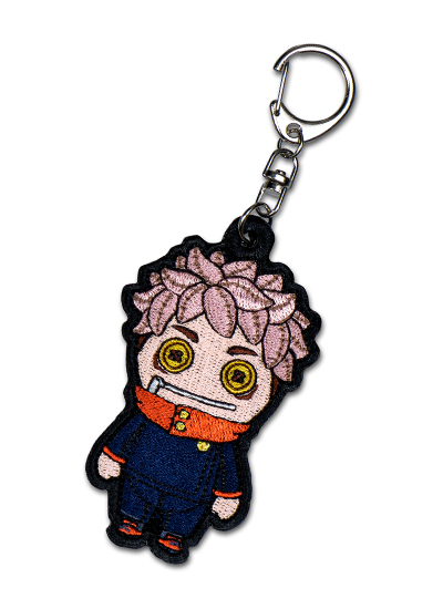 Yuji Itadori Embroidery Keychain