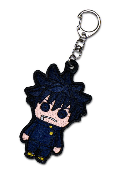 Megumi Fushiguro Embroidery Keychain