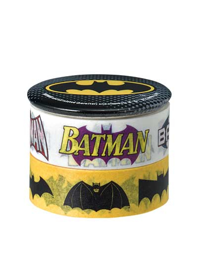 バットマン(コミック） バットマンロゴ マスキングテープ セット