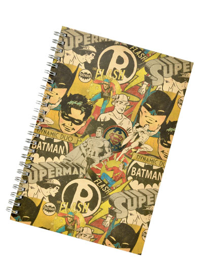 DC comics Vintage  Comic Notebook A