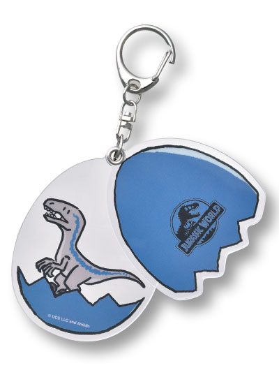 Jurassic World Velociraptor ''Blue'' Acrylic Keychain