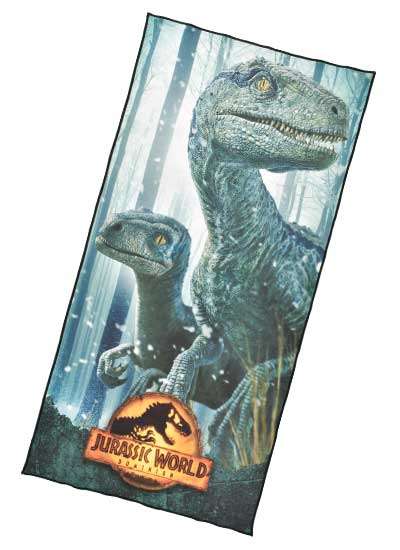 Jurassic World Forest Hunt Bath Towel