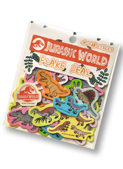Jurassic World Yurukawa Flake seal 30 pieces Set