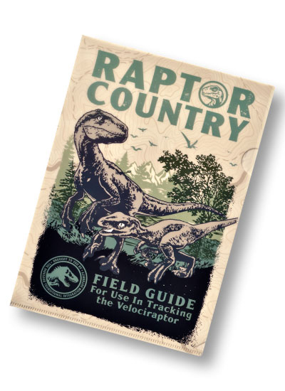 Jurassic World A4 Folder Into the Wild