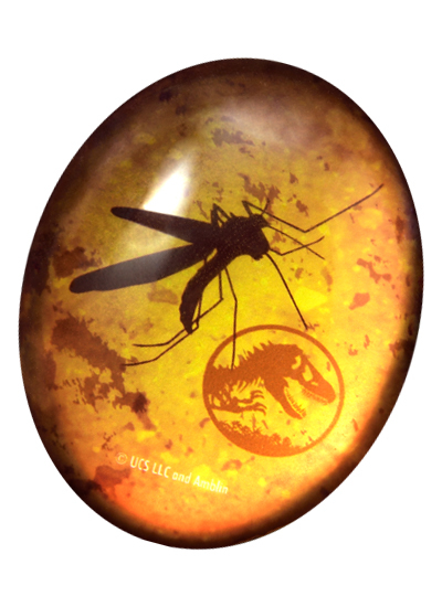 Jurassic World Amber Magnet Reproduction