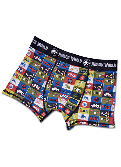 Jurassic World Boxer Pants DNA