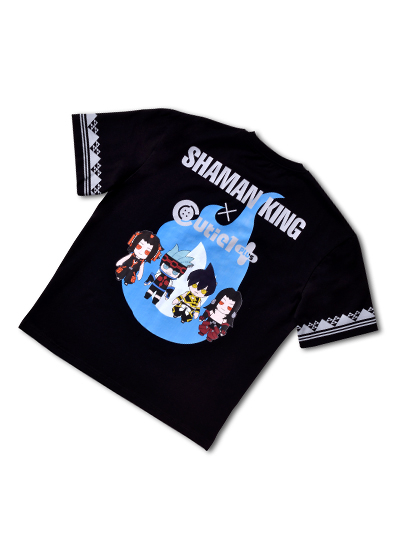 SHAMAN KING T-Shirt A Black