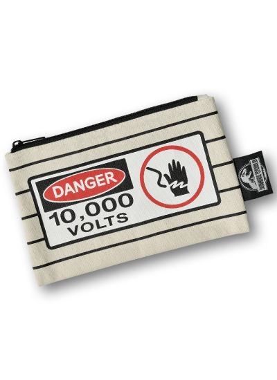 Jurassic World Danger Sign Pouch