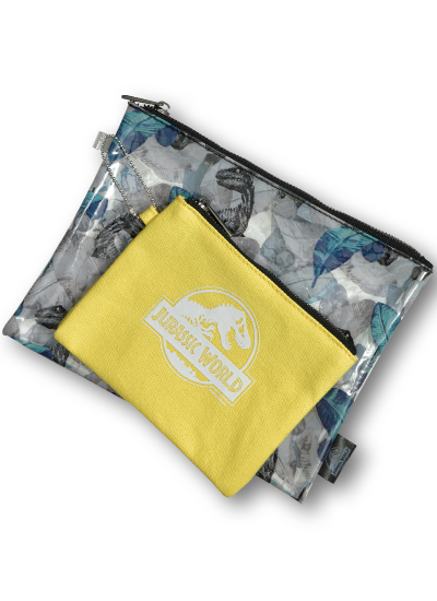 Jurassic World Pouch Set Yellow