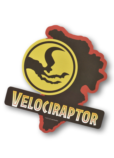 Jurassic World Raptor Sign Sticker