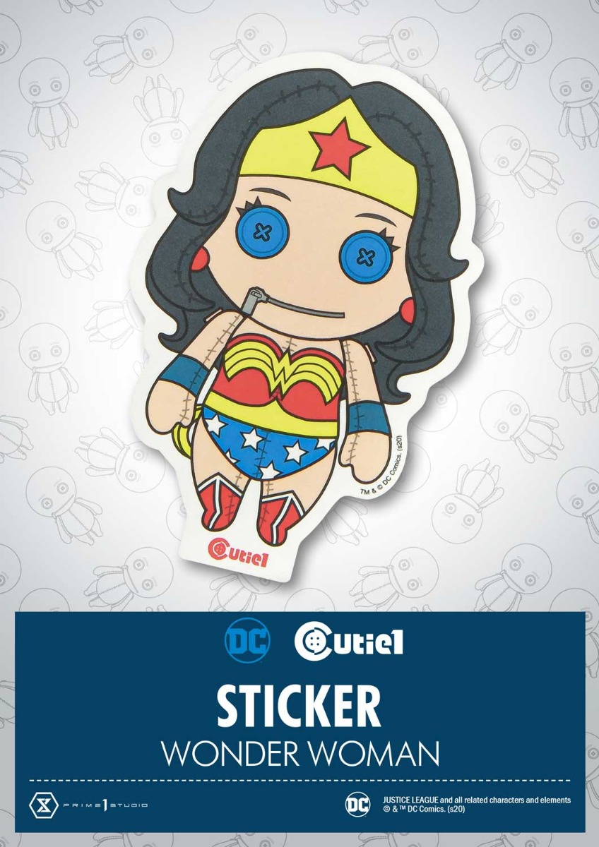 名作 キューティ1 DC グッズ | ステッカー ワンダーウーマン その他