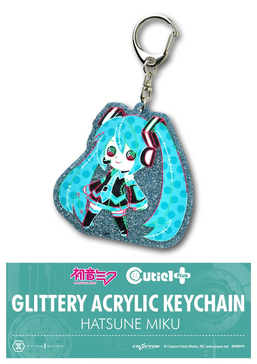 ピアプロキャラクター ラメ アクリルキーホルダー 初音ミク | グッズ | プライム１スタジオ