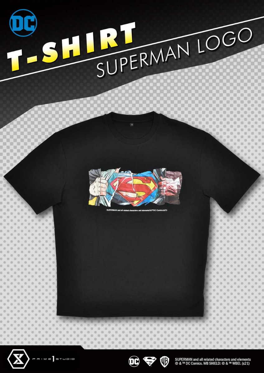 スーパーマン ロゴ T-シャツ