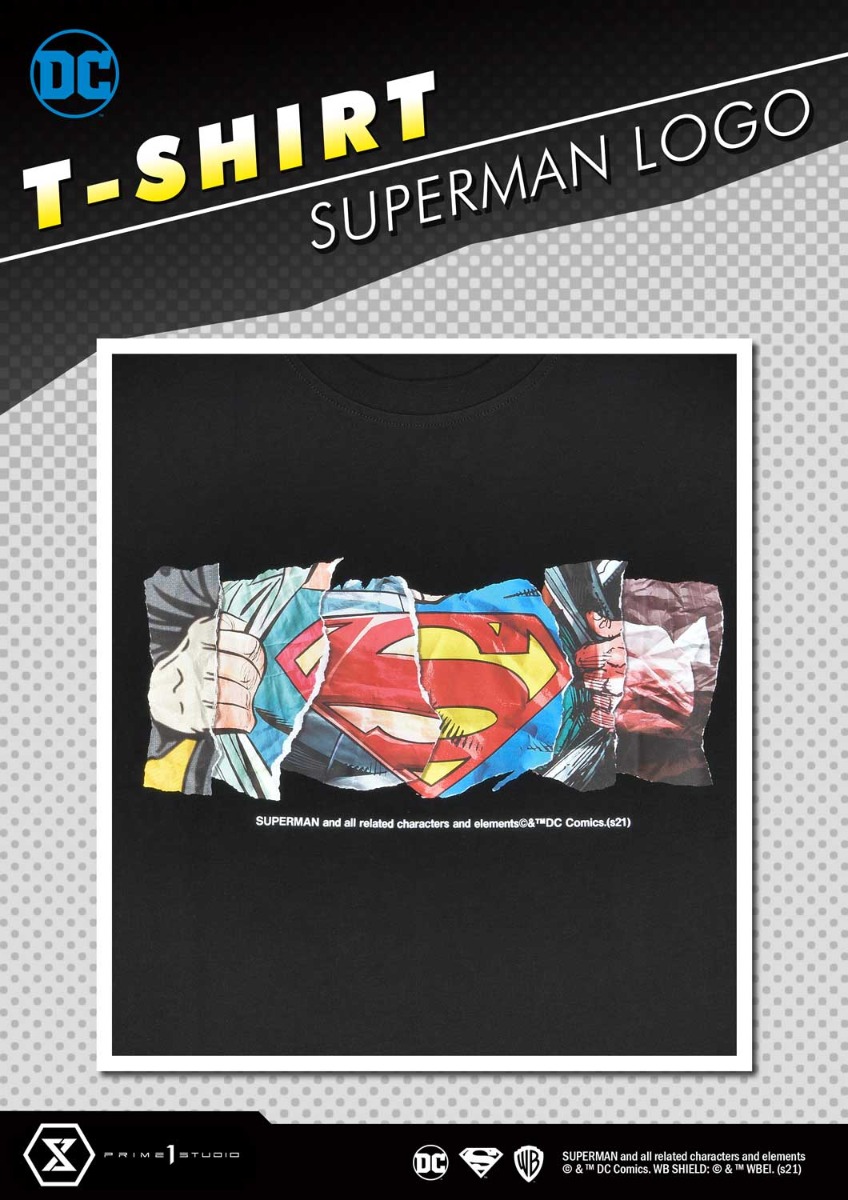 スーパーマン ロゴ T-シャツ