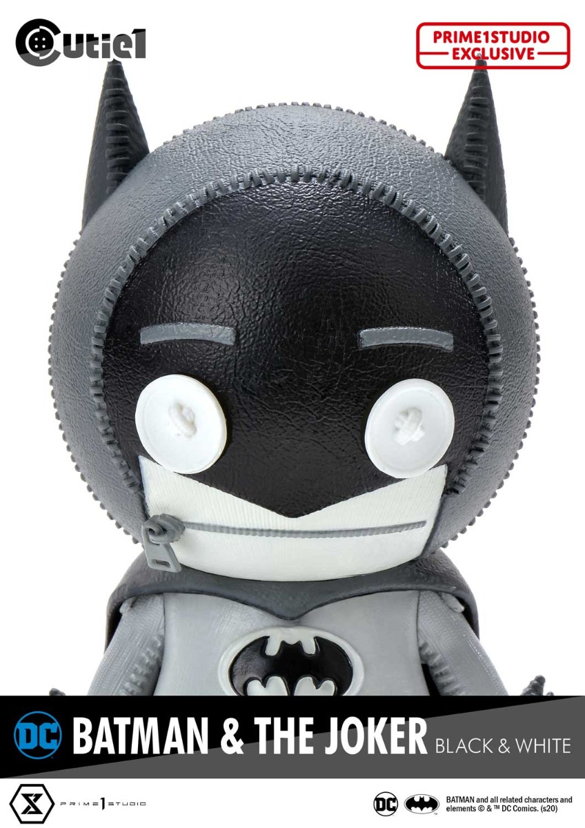 キューティ１ DC バットマン & ジョーカー ブラック＆ホワイト