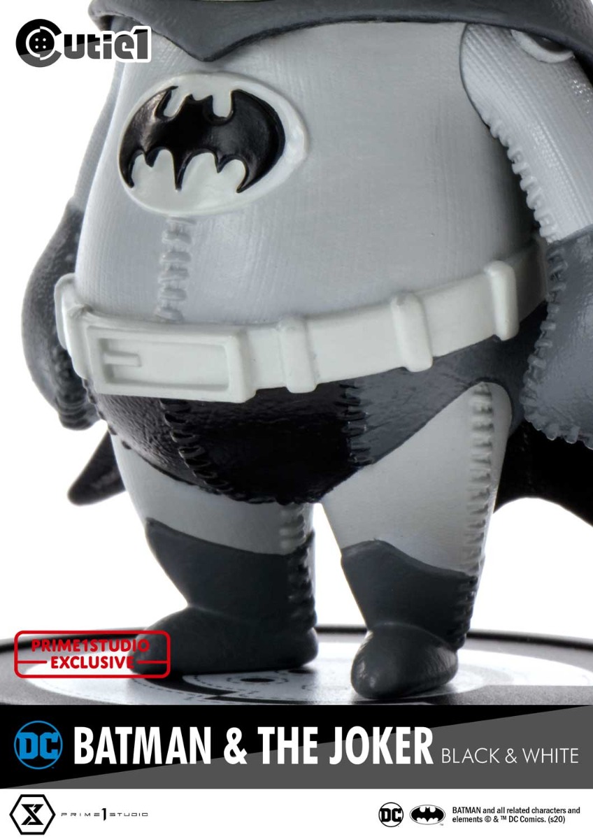 キューティ１ DC バットマン & ジョーカー ブラック＆ホワイト