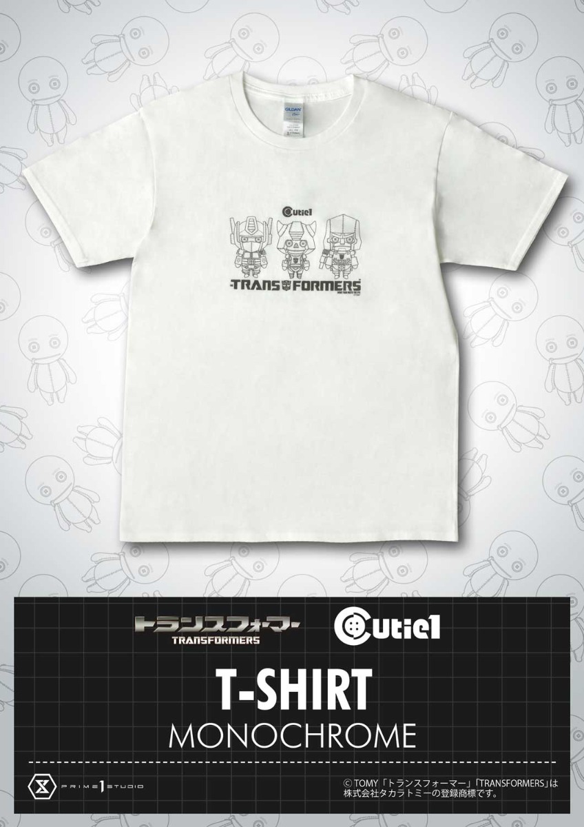 トランスフォーマージェネレーションズ モノクローム T-シャツ