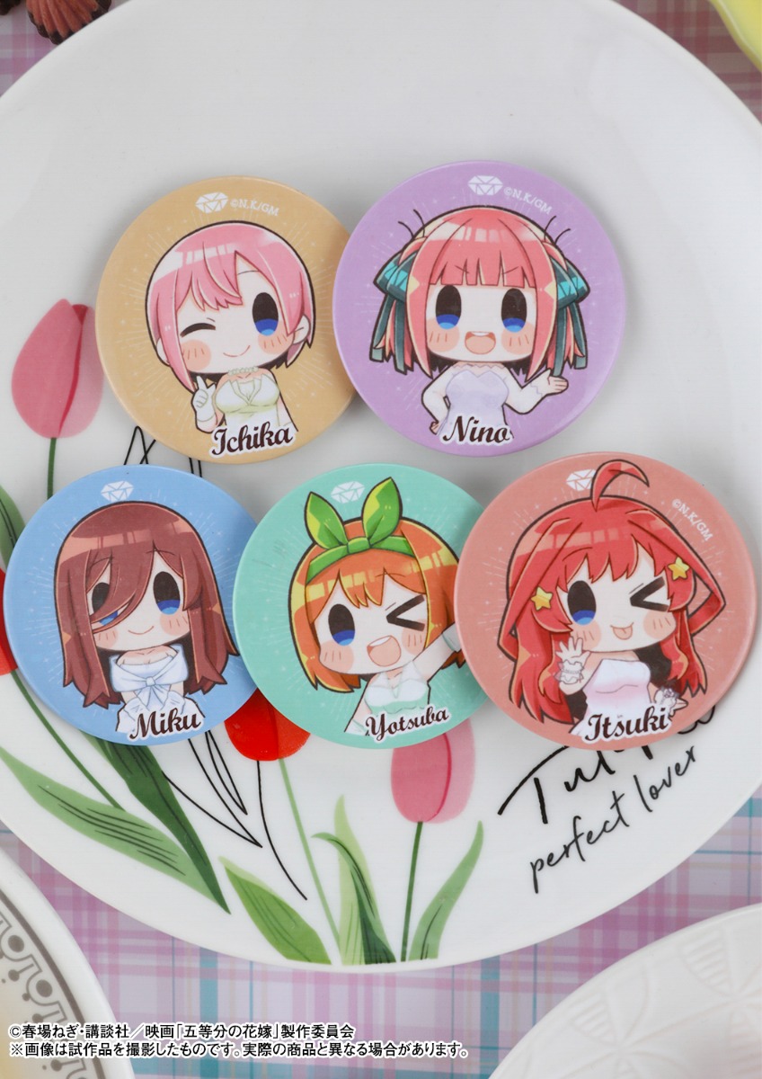 国内最安値 五等分の花嫁 2024年最新】五等分の花嫁 一花 ホログラム缶