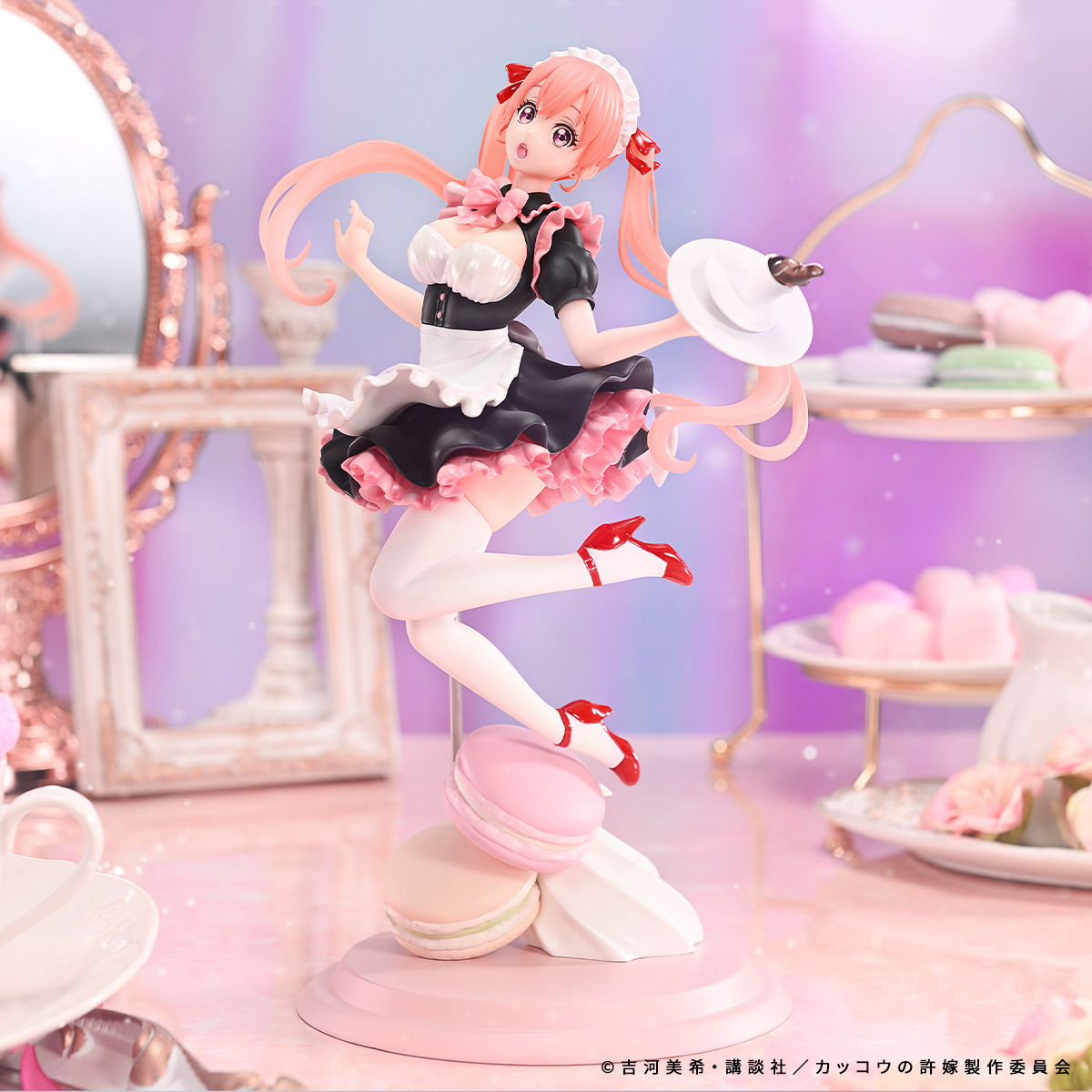 カッコウの許嫁 フィギュアまとめ売り TVアニメ『カッコウの許嫁』から、メイド服姿の天野エリカを1/7