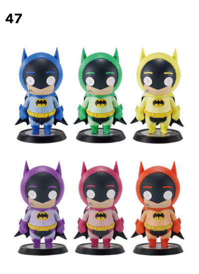 Cutie1 DC バットマン レインボー 6 Colors パック