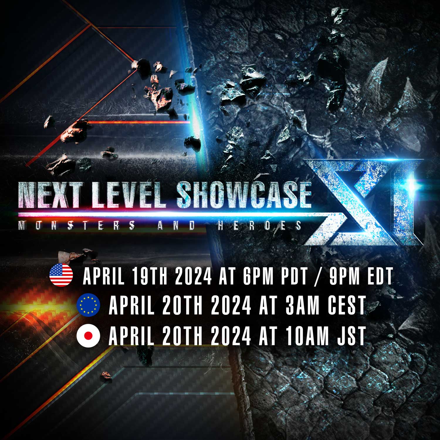 4/20（土）10：00『NEXT LEVEL SHOWCASE XI: MONSTERS AND HEROES』公開決定！